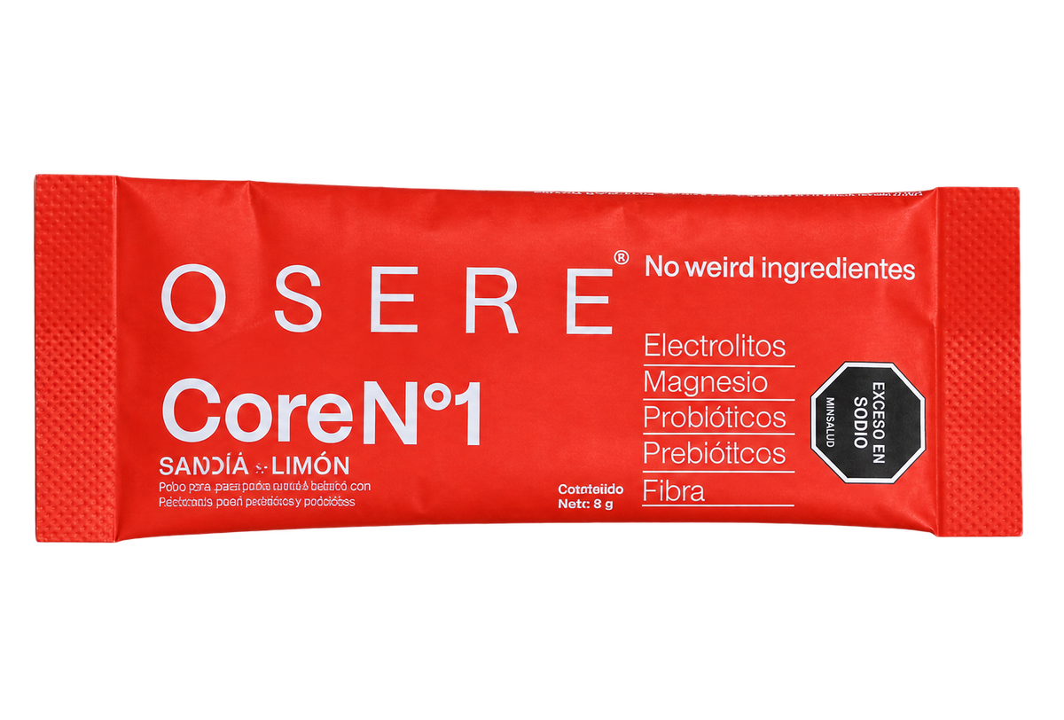 Sobre de CoreN°1 sabor sandía y limón